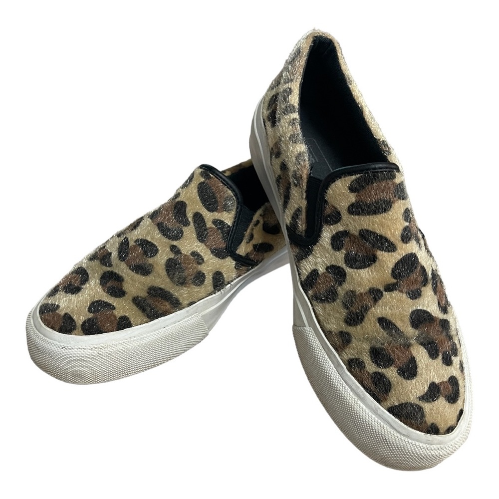 ASOS Cheetah Leopard Animal Print Slip On Sneakers MEN’s Size 7UK 8US 40.5 EU